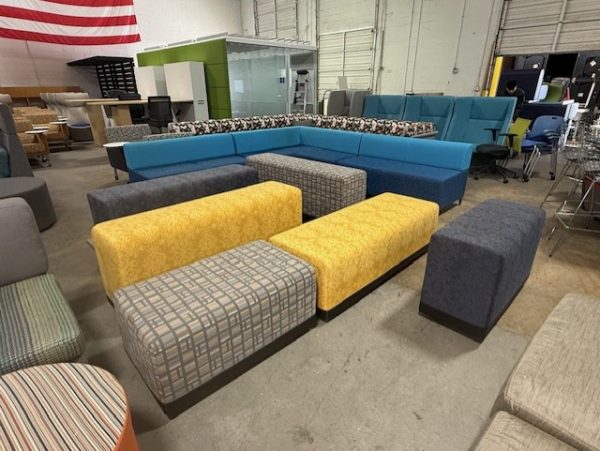 Assorted Ottomans and Benches