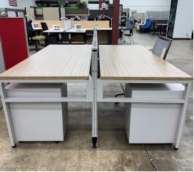 Open Plan 60" W x 30" D Benching Stations - Image 3
