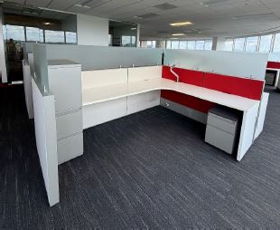 Haworth Compose 8' x 6' 42" H Workstations