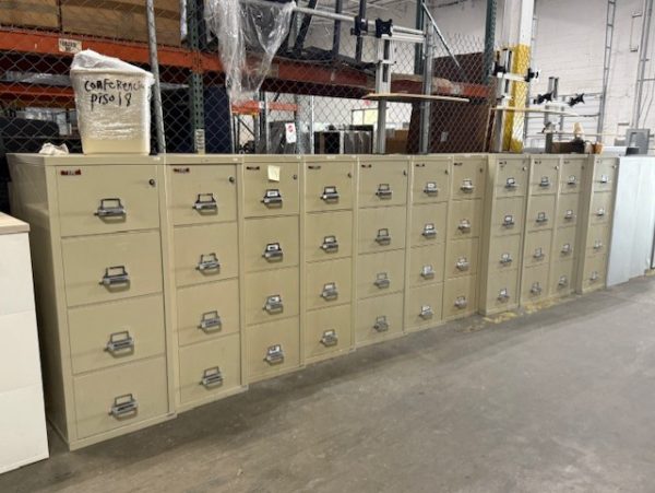 Fireking 4-Drawer Vertical Files - Image 2