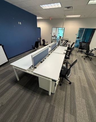 63" x 27" Benching Stations