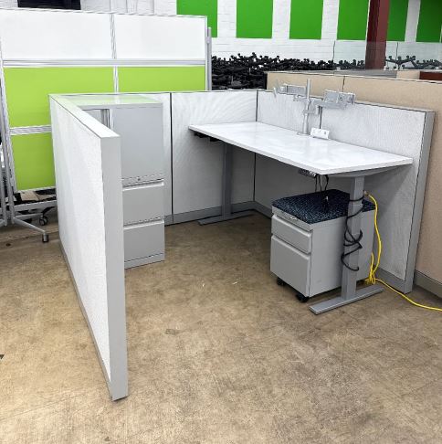 Allsteel Stride 6x6 Workstations