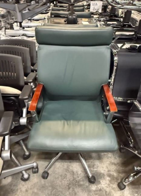 Forest Green Conference Chairs
