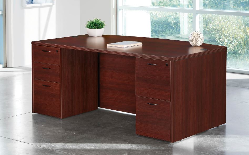 Napa Double Pedestal Desk - Image 3