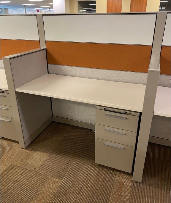 Herman Miller Canvas 4x2 Telemarketing Stations