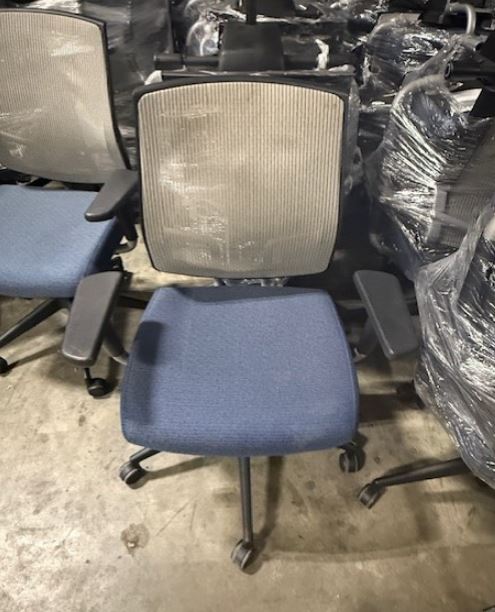 Focus Chairs with Blue Seat