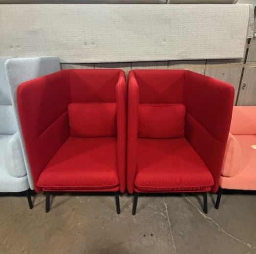 Red Haworth Cabana Benches