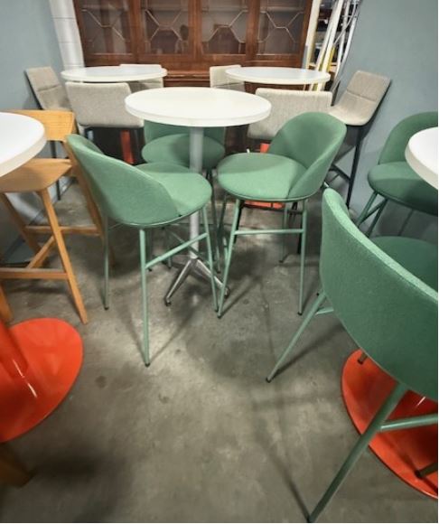 Mint Green Barstools