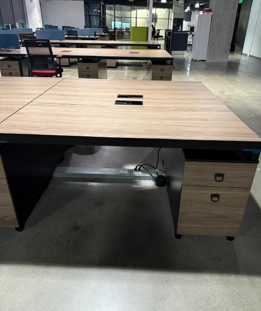 Wood Look 59x32 Benching Stations
