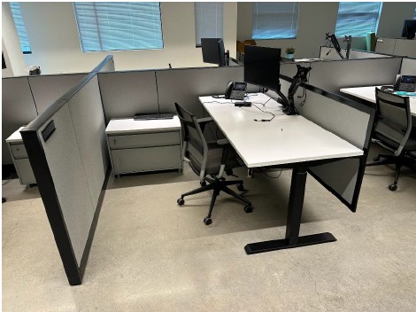 Steelcase Answer 6 x 6 42" H Workstations - Image 4